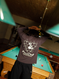 Лонгслив UNIFORM All in 8Pool коричневый