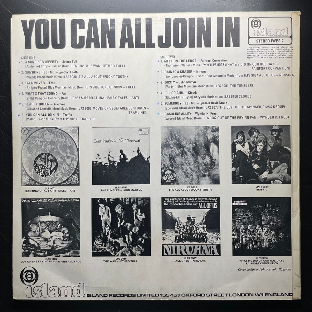 Сборник You Can All Join In (Англия 1969г.)