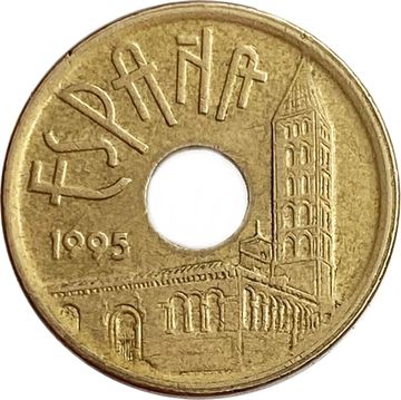 25 песет 1995 Испания «Кастилия и Леон»