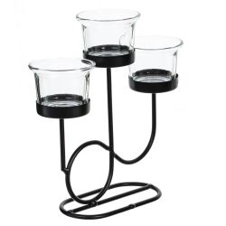 GAEM Подсвечник, L18 W6 H19 см