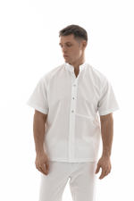 Поло мужское из уплотненной поливискозы