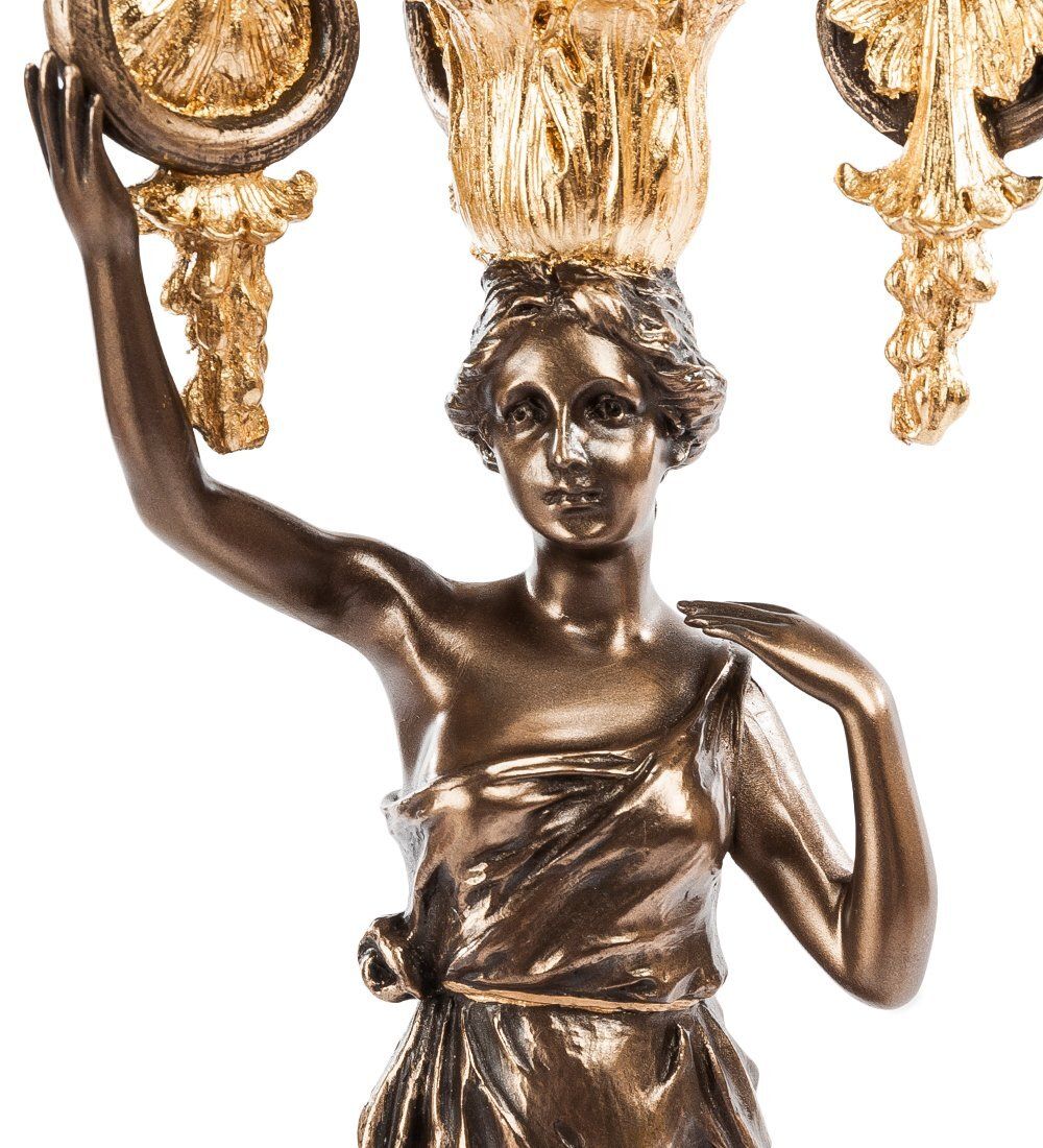 Veronese WS-690/ 2 Канделябр в древнеримском стиле «Девушка»