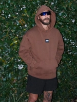 Худи MANTO LABEL 25 OVERSIZE - Коричневое