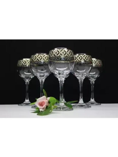 Фужеры для вина 6 штук Геометрия