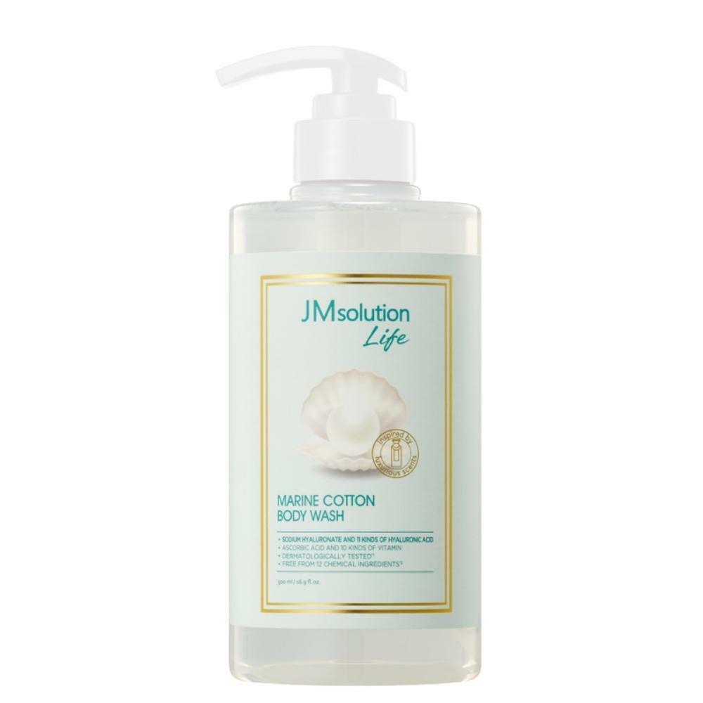 Гель для душа увлажняющий JMSOLUTION Life Marine Cotton Body Wash 500 мл