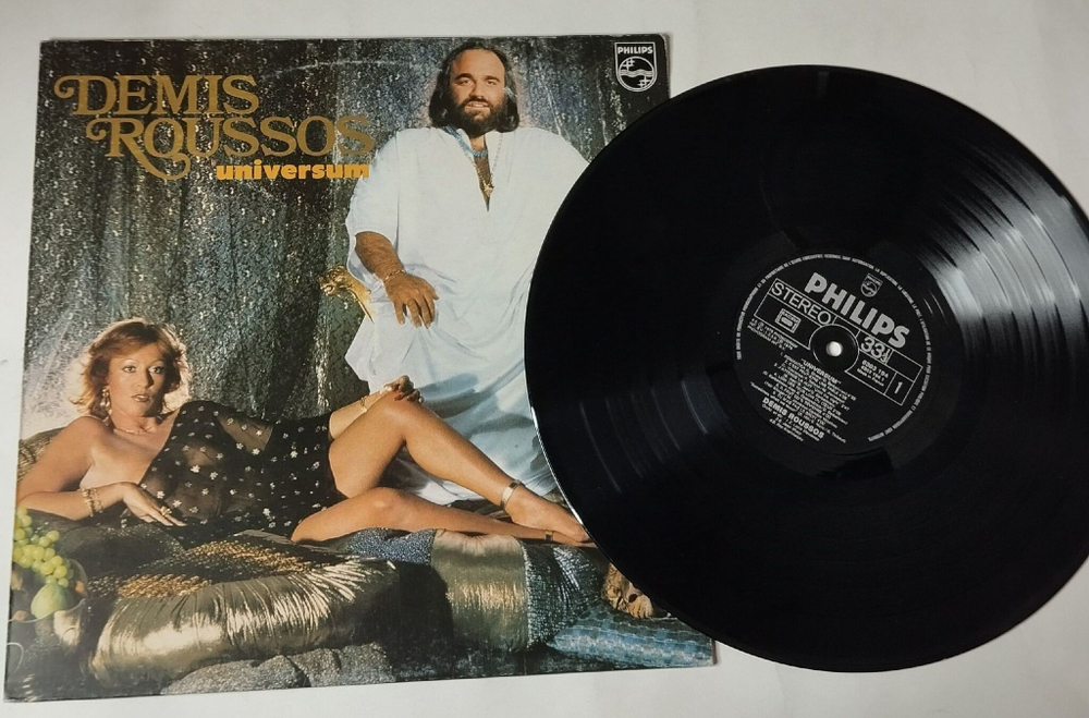 Винтажная виниловая пластинка LP Demis Roussos Universum (France 1979) Romantica