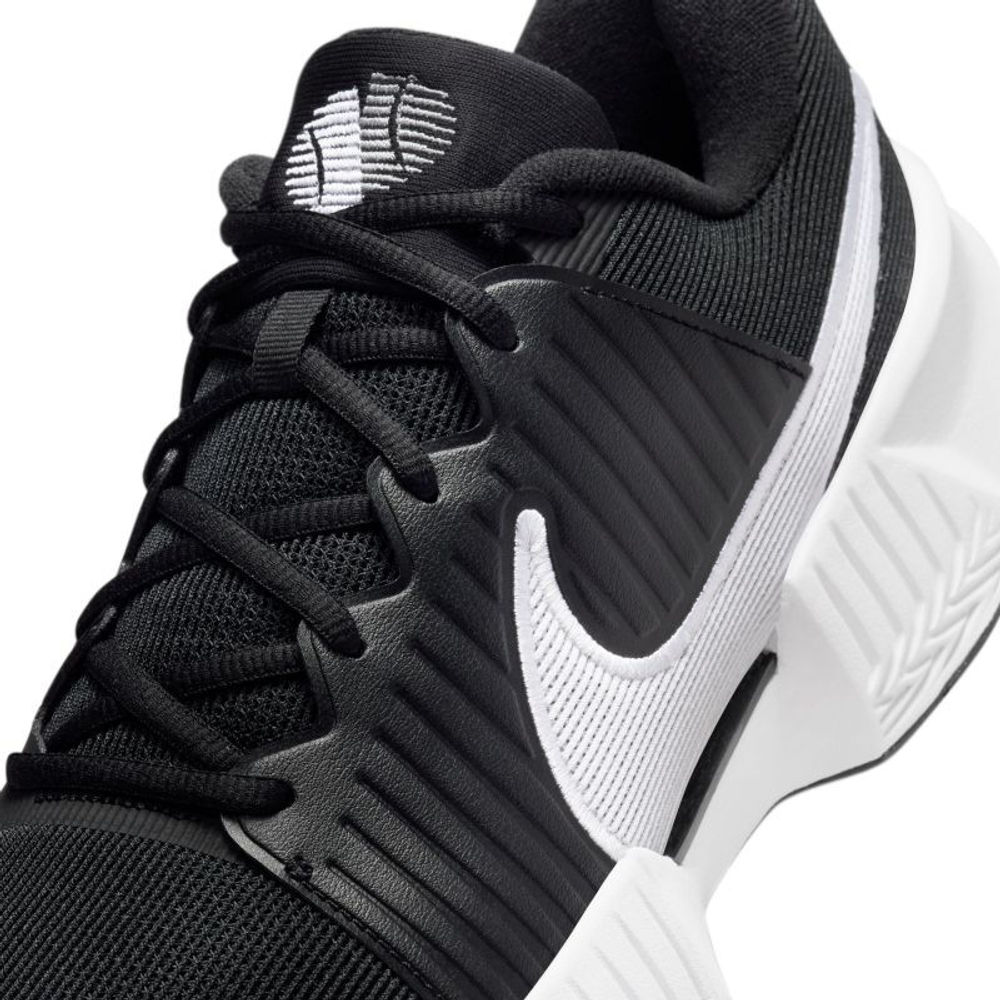 Мужские кроссовки теннисные Nike Zoom GP Challenge Pro - black/white/black