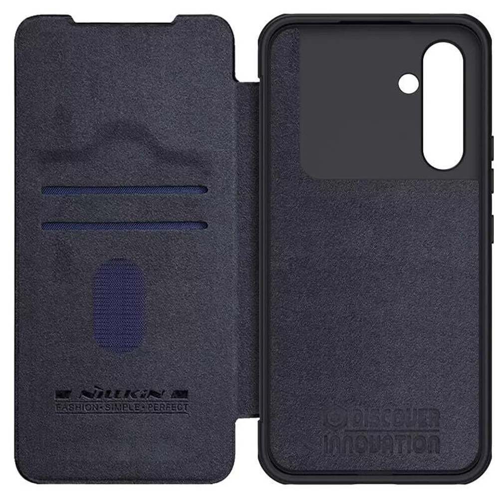 Кожаный чехол-книжка Nillkin Leather Qin Pro для Samsung Galaxy A54 5G