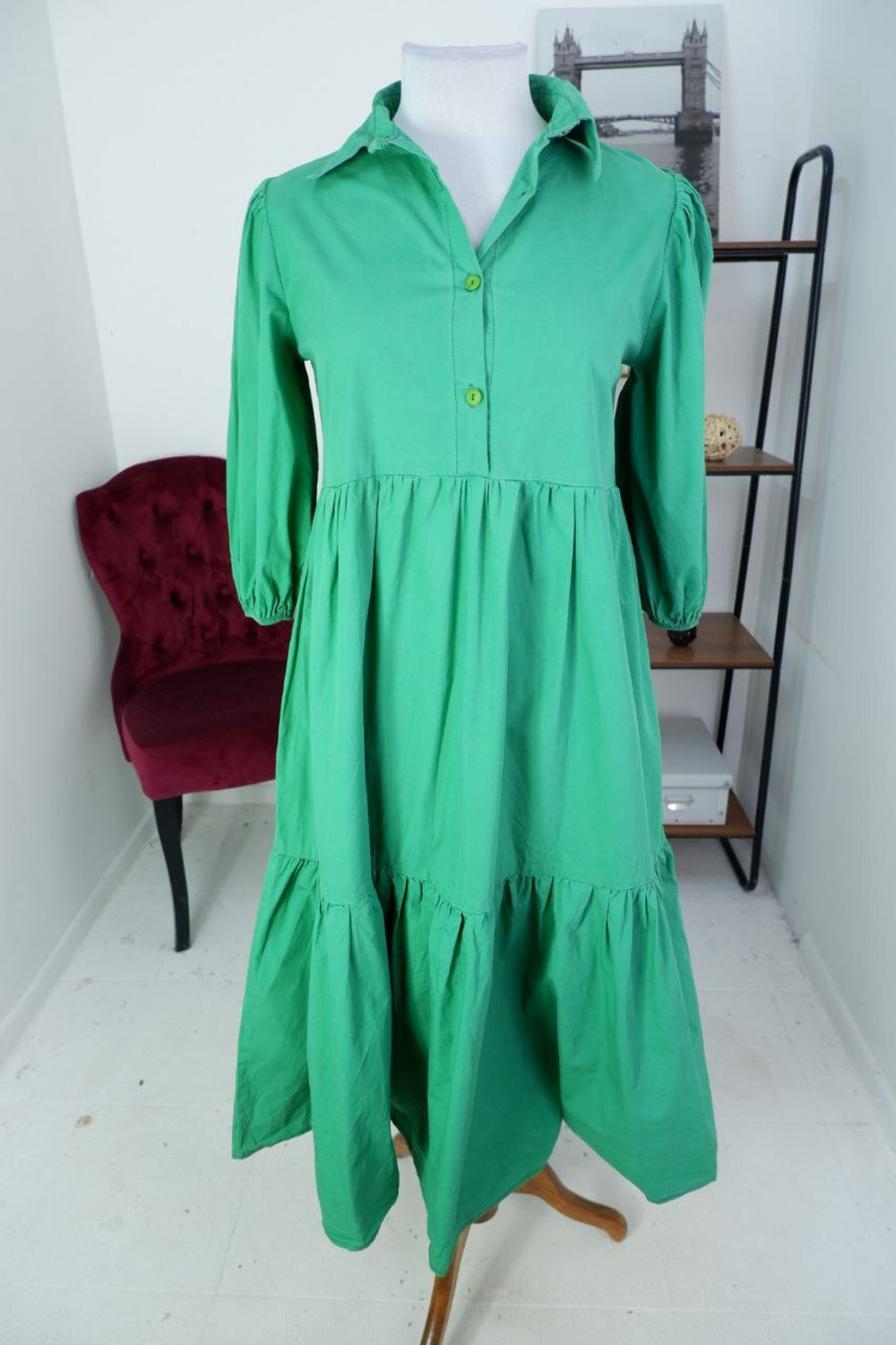 Платье IM Follower ярко-зеленое 42 размер