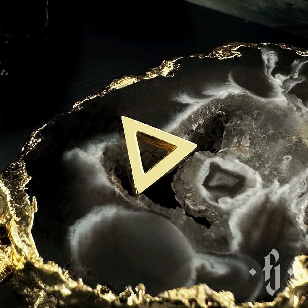 Накрутка &quot;Triangle Contour&quot; - Желтое золото