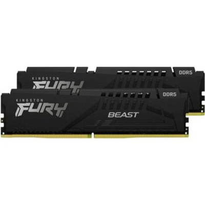 Оперативная память KINGSTON FURY Beast DDR5 32GB 5200MHz CL40 UDIMM KF552C40BBK2-32