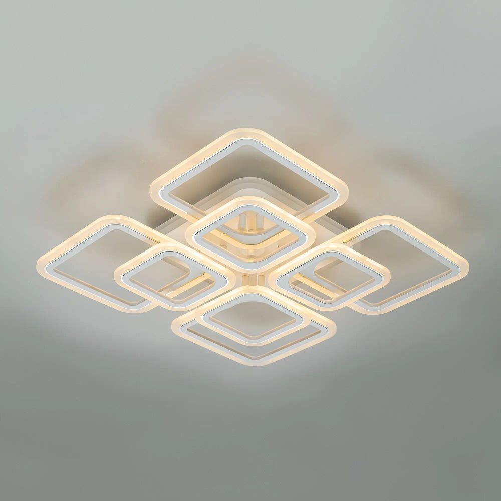 Citilux Марсель Смарт CL232A180E RGB Умная люстра Белая