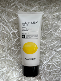 Пенка для лица Tony Moly Clean Dew Seed Foam Cleanser Lemon (Лимон) 180 мл.