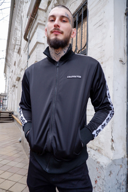 Олимпийка UNAFFECTED Лампасы Черный