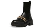 STEVE MADDEN PU, Textile Short Boots Women"s Black