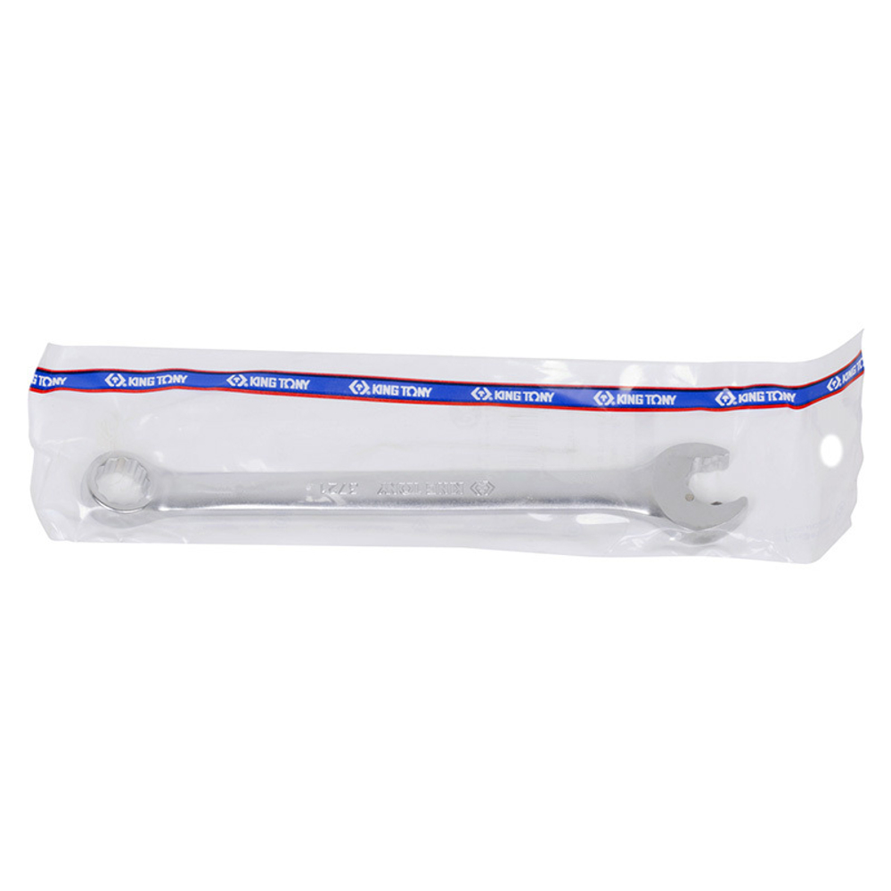 Ключ комбинированный с трещоткой в рожке 14 мм KING TONY 372114M