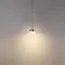 7151/10L HIGHTECH ODL26 347 светильник хром/ прозрачное стекло/металл IP20 LED 10W 3000K 220V LASLO