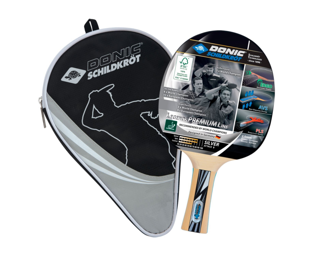 Ракетка н/т Donic Legends silver