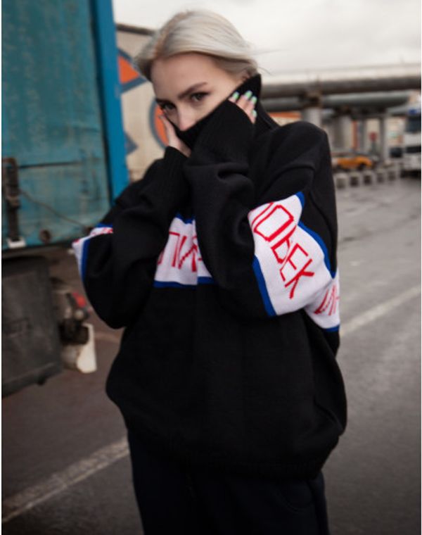 Свитер Черный - фото 7