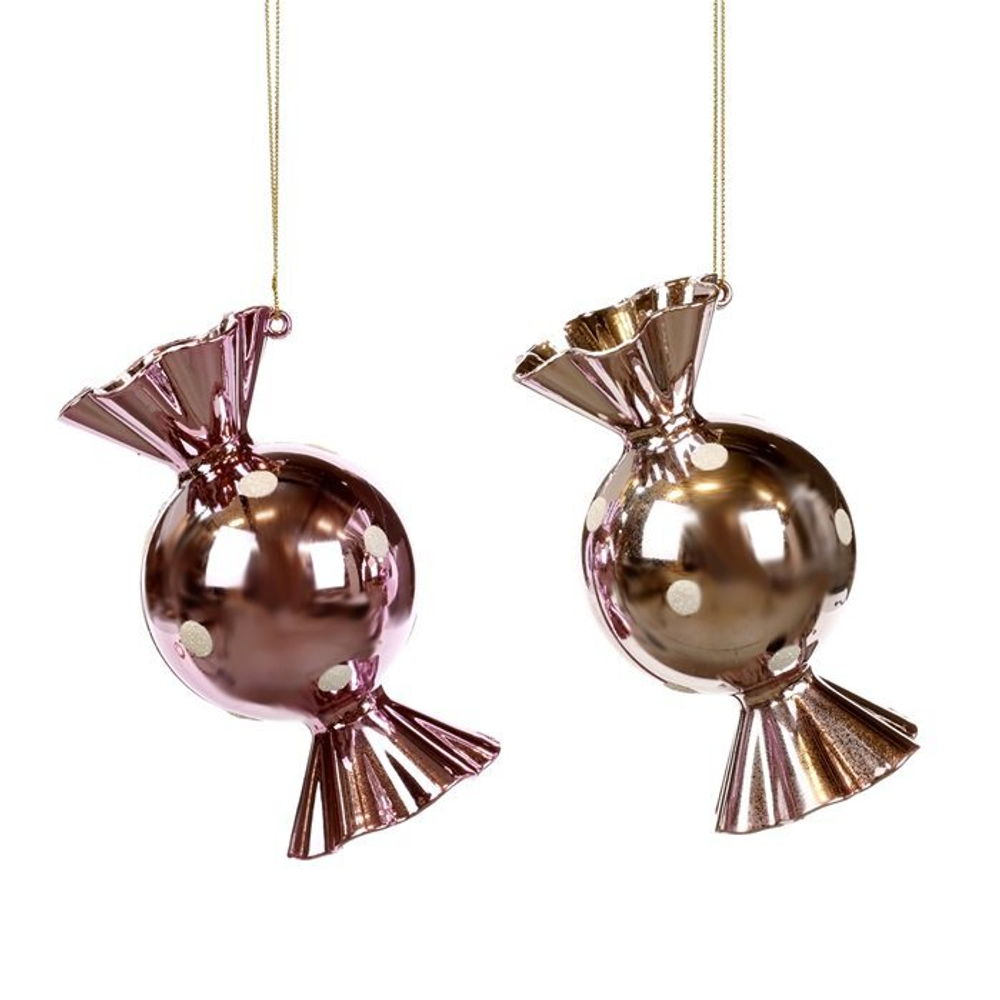 Конфета 12.5см Goodwill Glitter Dotted Candy Orn