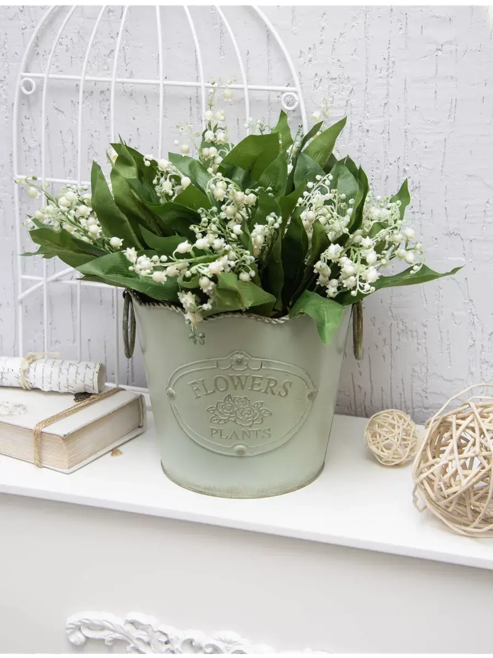 Кашпо для цветов комнатных 16,5*15,5 см