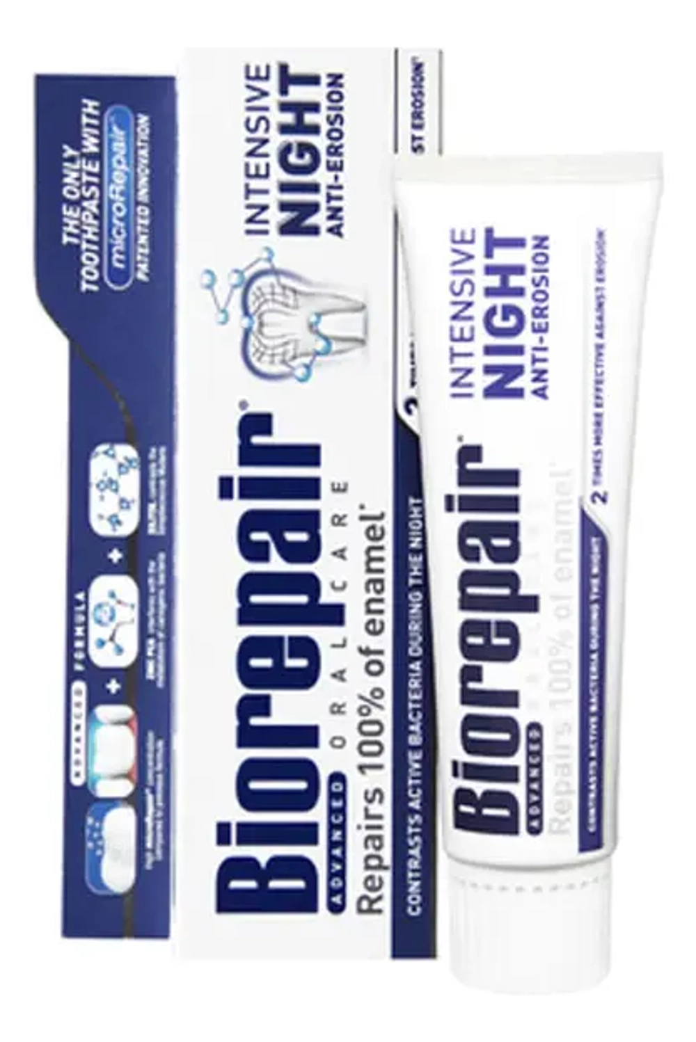 Зубная паста интенсивное ночное восстановление BIOREPAIR Intensive Night Anti-Erosion 75 мл