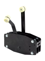 Контроллер газ/реверс универсальный, 2 рычага, черный