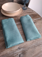 Салфетка Бирюза 45*45см, однотонная 2шт