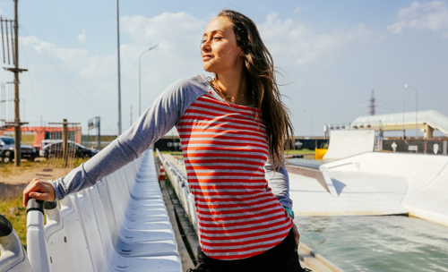 Лонгслив женский