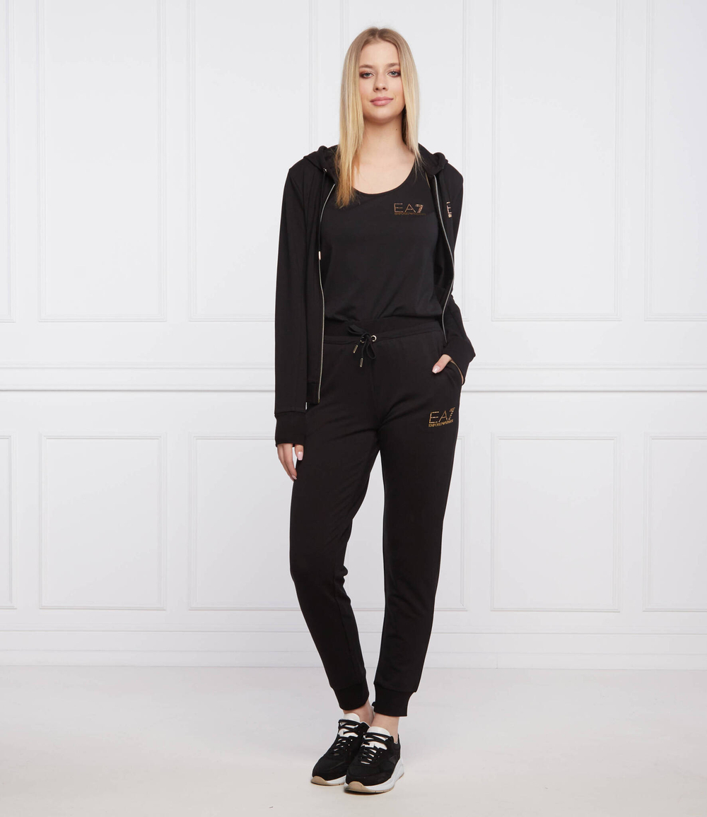 топ EA7 - черный(3LTH60 TJDQZ)
