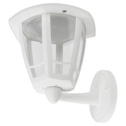 Садово-парковый светильник ЭРА «Дели 1» ДБУ 07-8-005 3000К белый 6-гранный настенный IP44 светодиодный 8Вт 3000K | Садово-парковые светильники