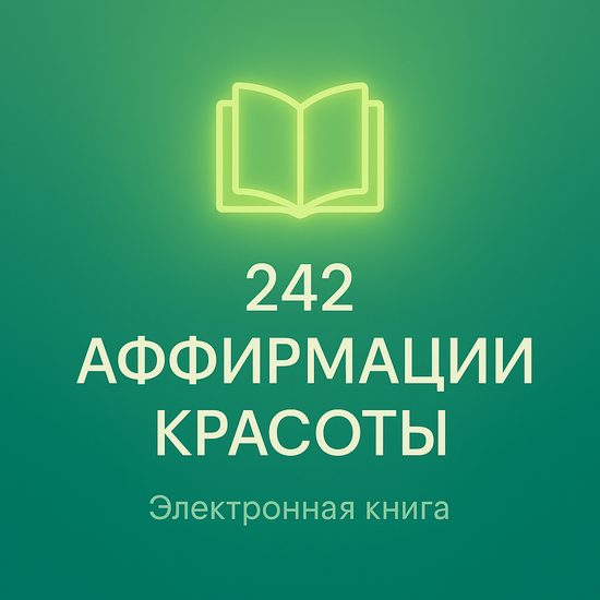 242 аффирмации красоты