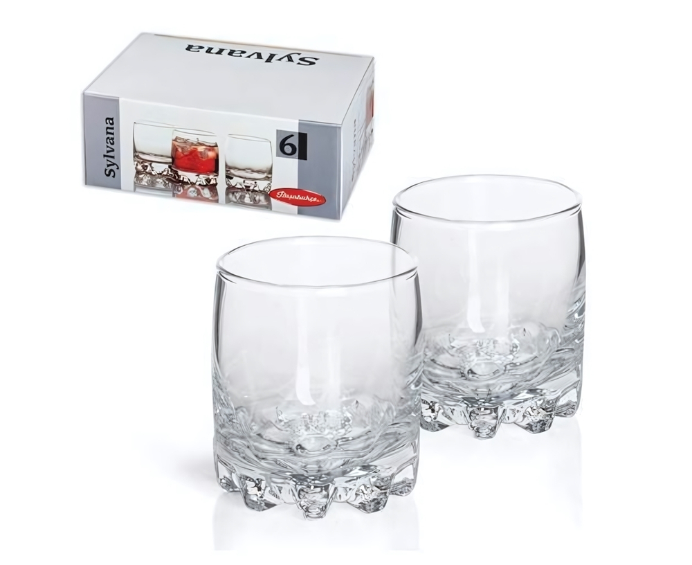 Набор стаканов "Sylvana" 6шт 200мл (низкие)