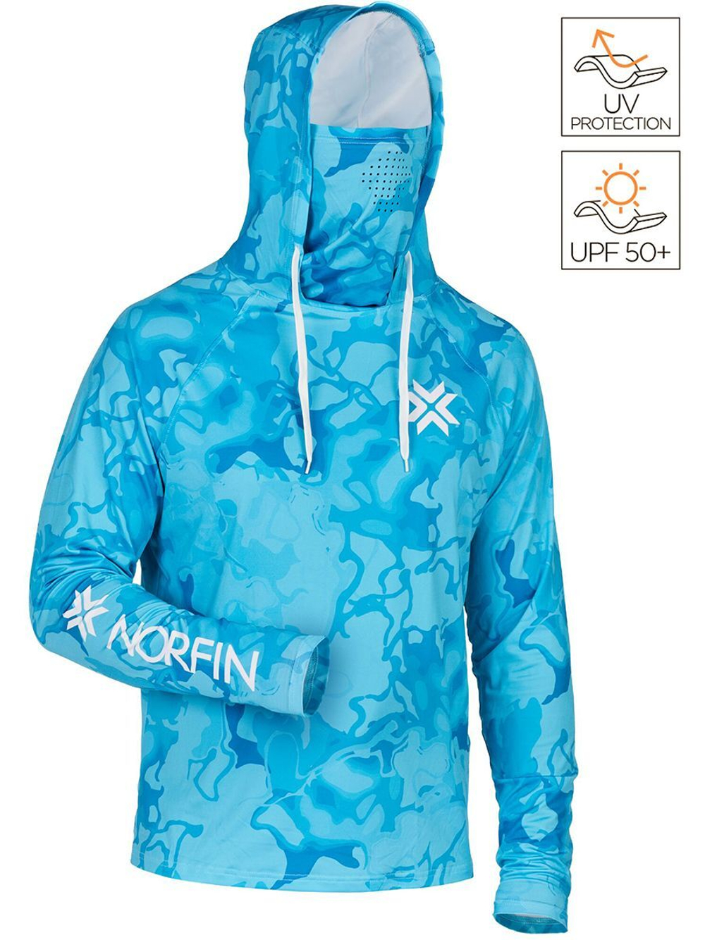 Джемпер Norfin SUN PRO HALIBUT HOODIE 05 р.XXL