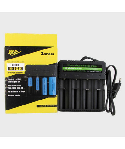 Зарядное уст-во для аккумуляторов сетевое (4-в-1) HW HD-8992С