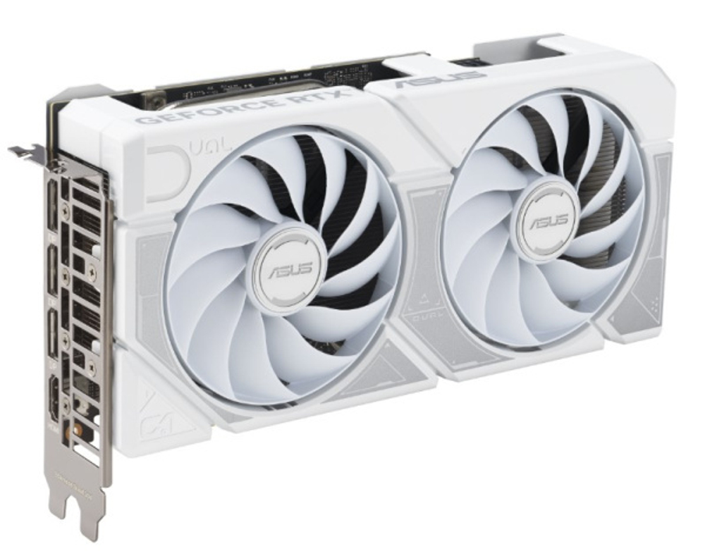 Видеокарта ASUS GeForce RTX 5060 TI DUAL OC WHITE (DUAL-RTX5060TI-O8G-WHITE)