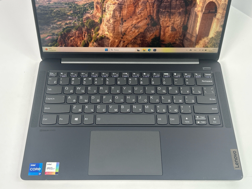 Ноутбук Lenovo IdeaPad 5 Pro 14ITL6 (82L3002ERK) 14"/Intel Core i7-1165G7/16GB/SSD 1024GB/Intel Iris Xe Graphics/2880*1800/IPS 90Hz/DOS/Подсветка кл-ры: LED/Чёрный. Состояние: B1