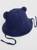 Панама летняя с ушками на завязках для детей