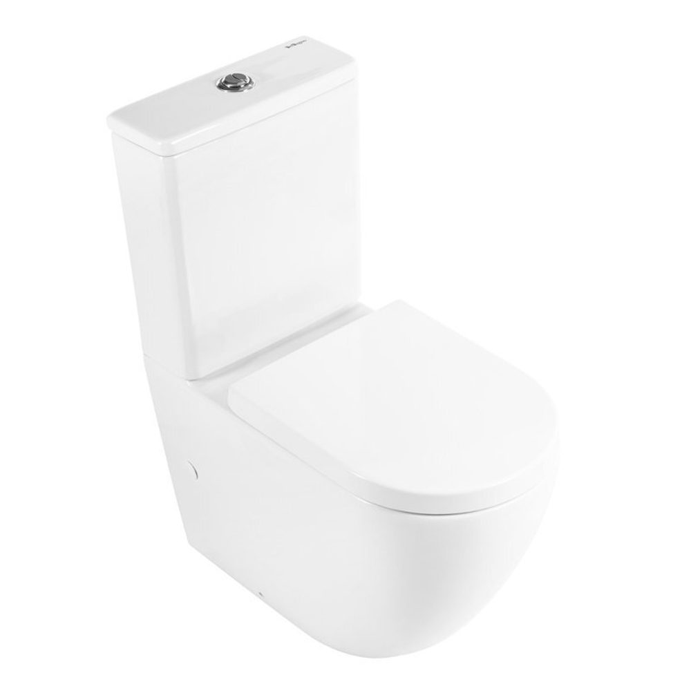Унитаз-компакт BelBagno Sfera-R BB2141CPR безободковый P-trap