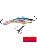 Балансир Бычок-3 48mm 003 (голубой пятнистик) 2 штуки 9 г.