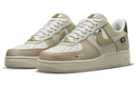 Кроссовки Nike Air Force 1 Low Tan Bling (Женская размерная сетка)
