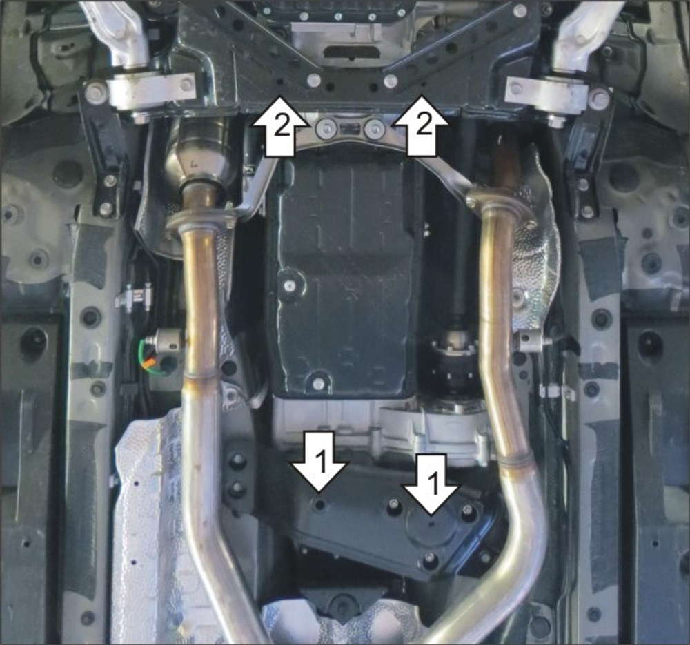 Усиленная защита Motodor кпп, разд. коробки. 3 мм, сталь. для Lexus GS 350 2012-2020,Lexus GS 300 2005-2008,Lexus GS 350 2008-2012 арт.15011