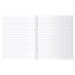 Тетрадь 96л, А4, бумвинил, линия, Би-Джи, синий