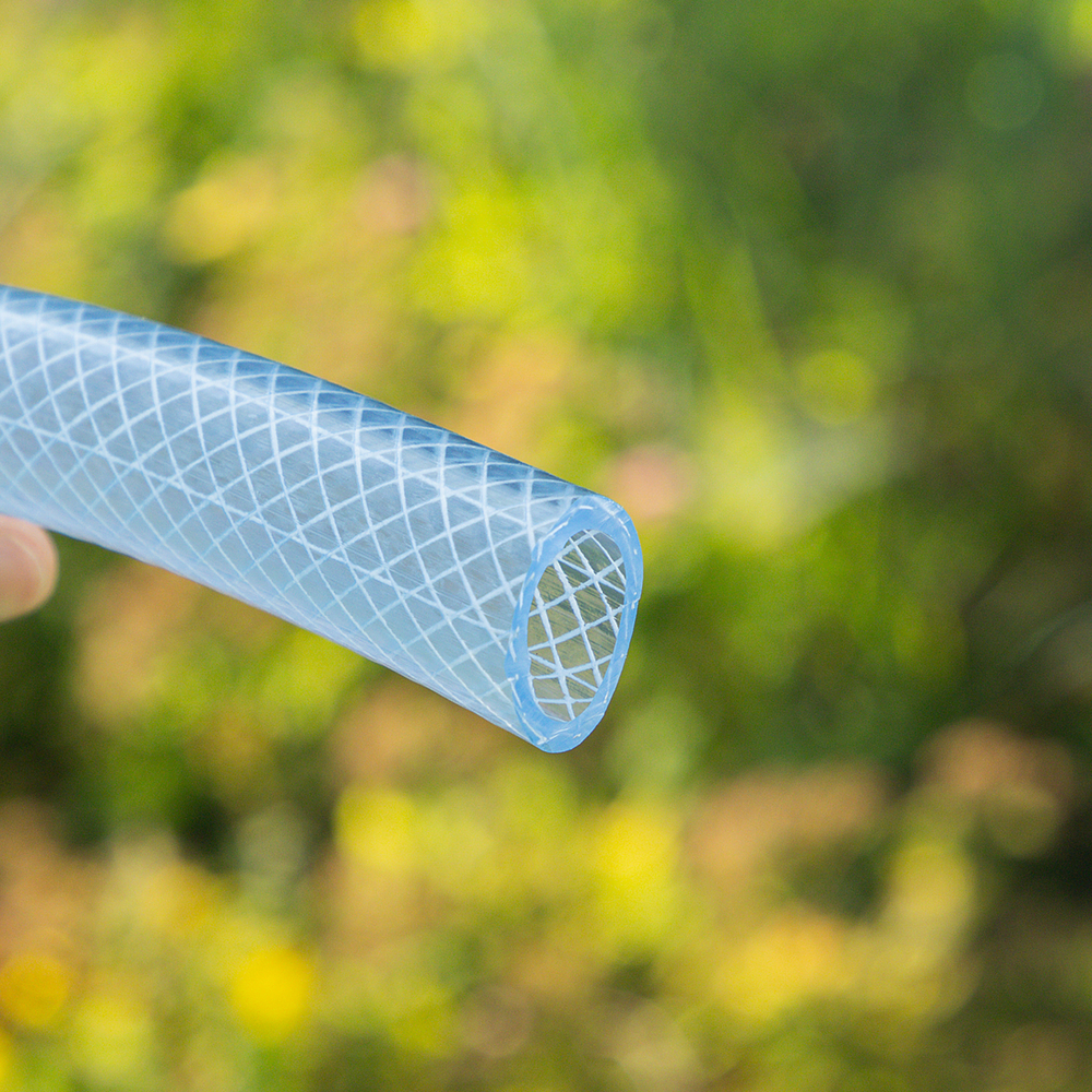 Шланг поливочный прозрачный армированный 3-х слойный, 3/4", 15 м Palisad