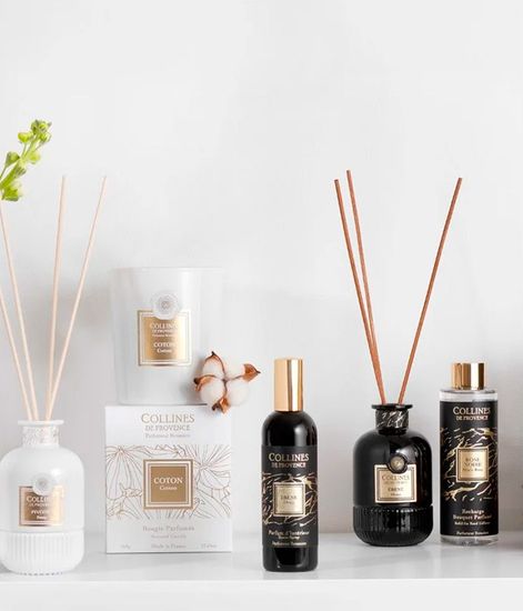 Black Rose, наполнитель для аромадиффузора Fleurs & Ecorces collection, Collines de Рrovencе