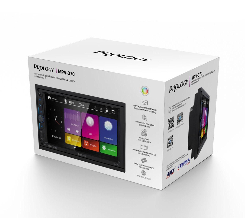 Автомагнитола PROLOGY MPV-370