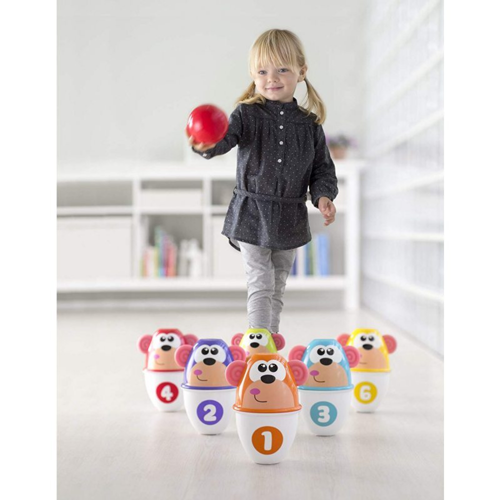 Chicco Fit &amp; Fun - цветной боулинг 2-в-1 52280