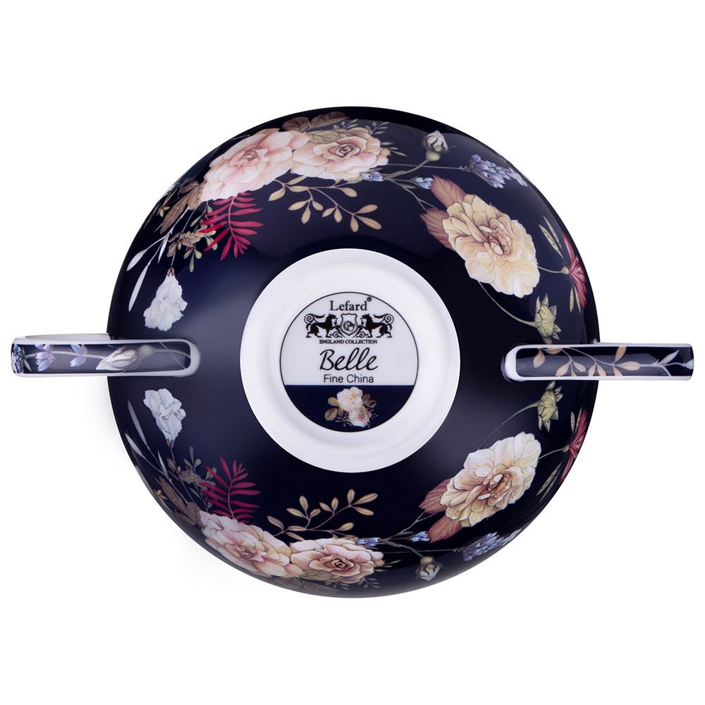 БУЛЬОННИЦА С БЛЮДЦЕМ LEFARD "КОБАЛЬТ" 450 МЛ (КОР=24НАБ.)