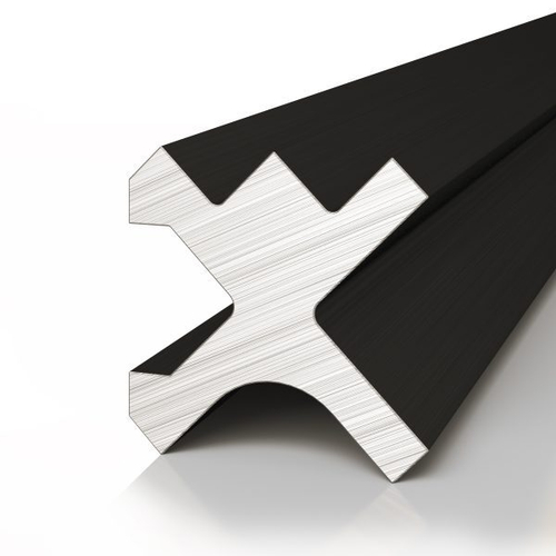 Разделительный профиль D00X анодированный черный