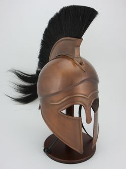 Nautical Шлем коринфский с черным плюмажем